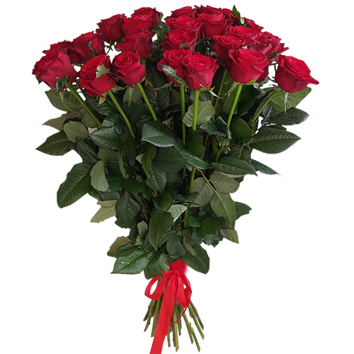 фото товара 21 червона троянда | «Калуш Роза»