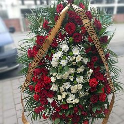 Фото товара Вінок на похорон №3 в Калуші